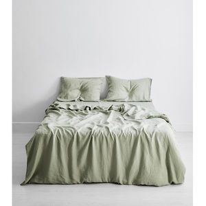 Bed Threads Sage Linen Bedding Set